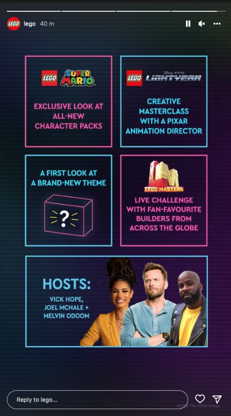 lego con schedule 2
