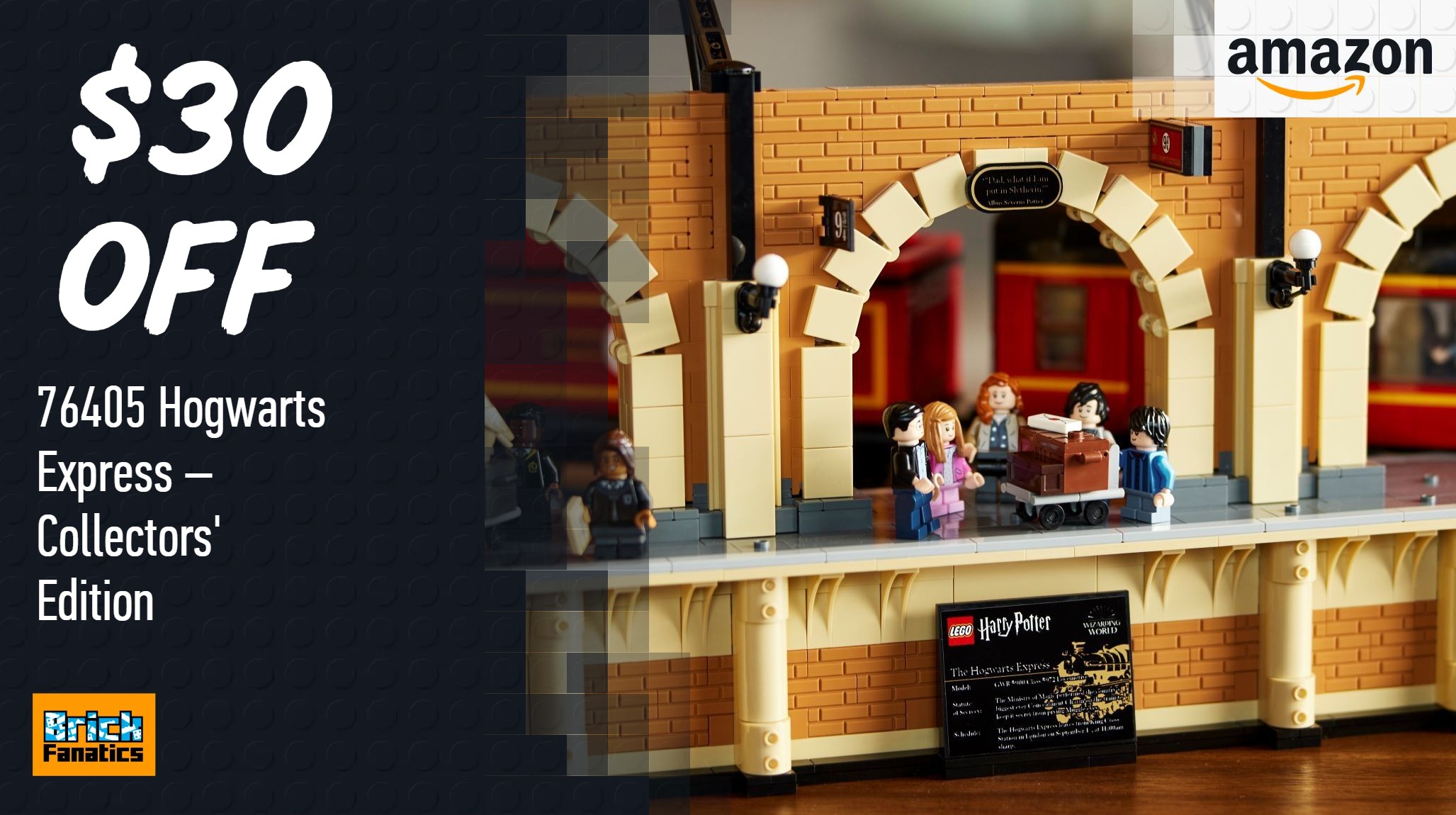Huge deal on most detailed LEGO Harry Potter Hogwarts Express ever