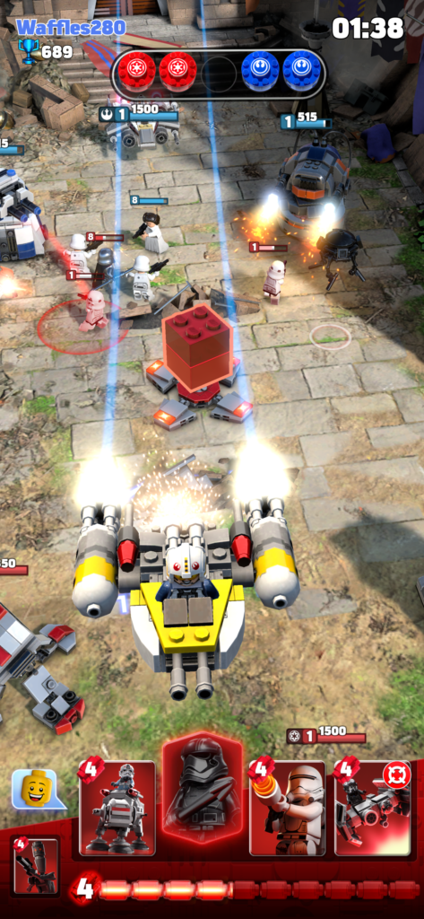 lego star wars battles apple arcade screenshot 1