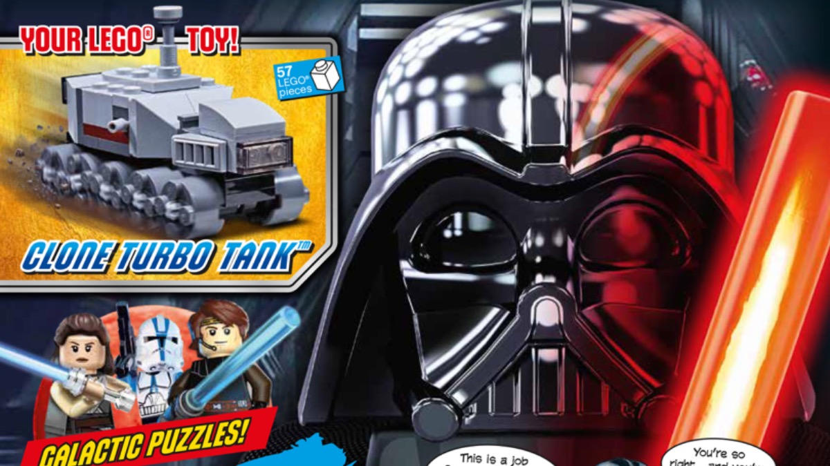 New LEGO Star Wars magazine includes free Clone Turbo Tank
