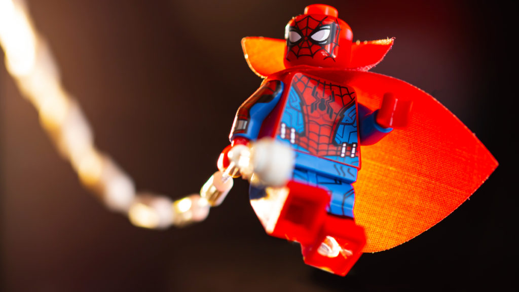 LEGO 71031 Marvel Studios Zombie Hunter Spidey action shot featured 1024x576