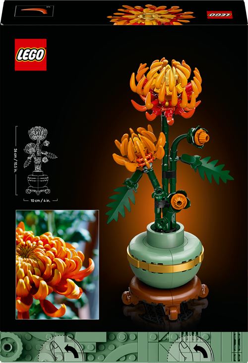 LEGO Icons Botanicals 10368 Le chrysantheme 5