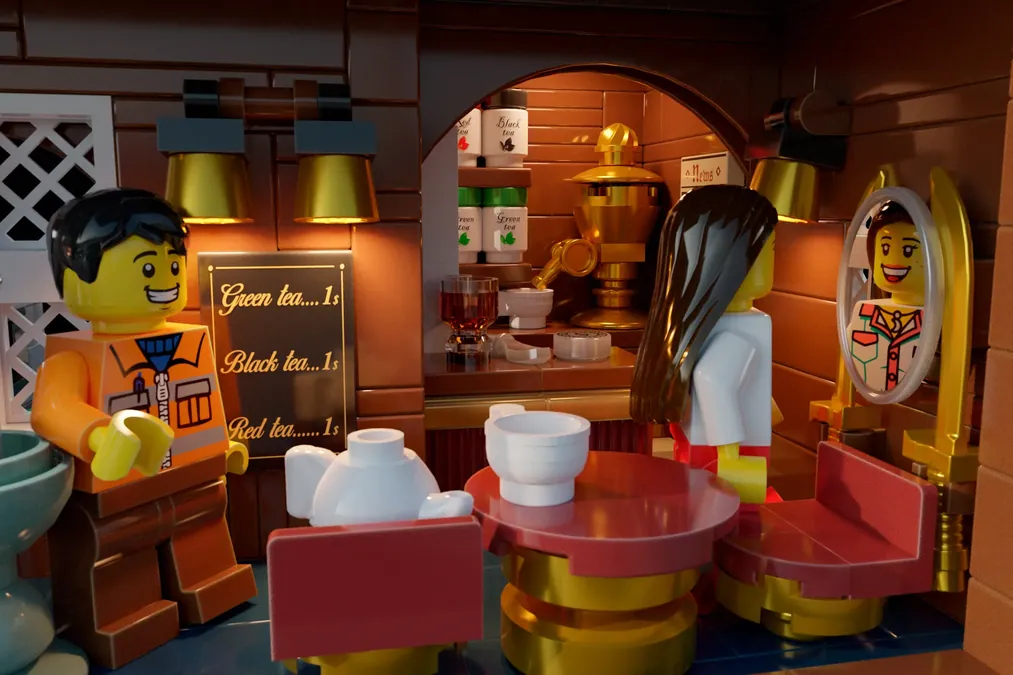 LEGO Ideas brick burger 2
