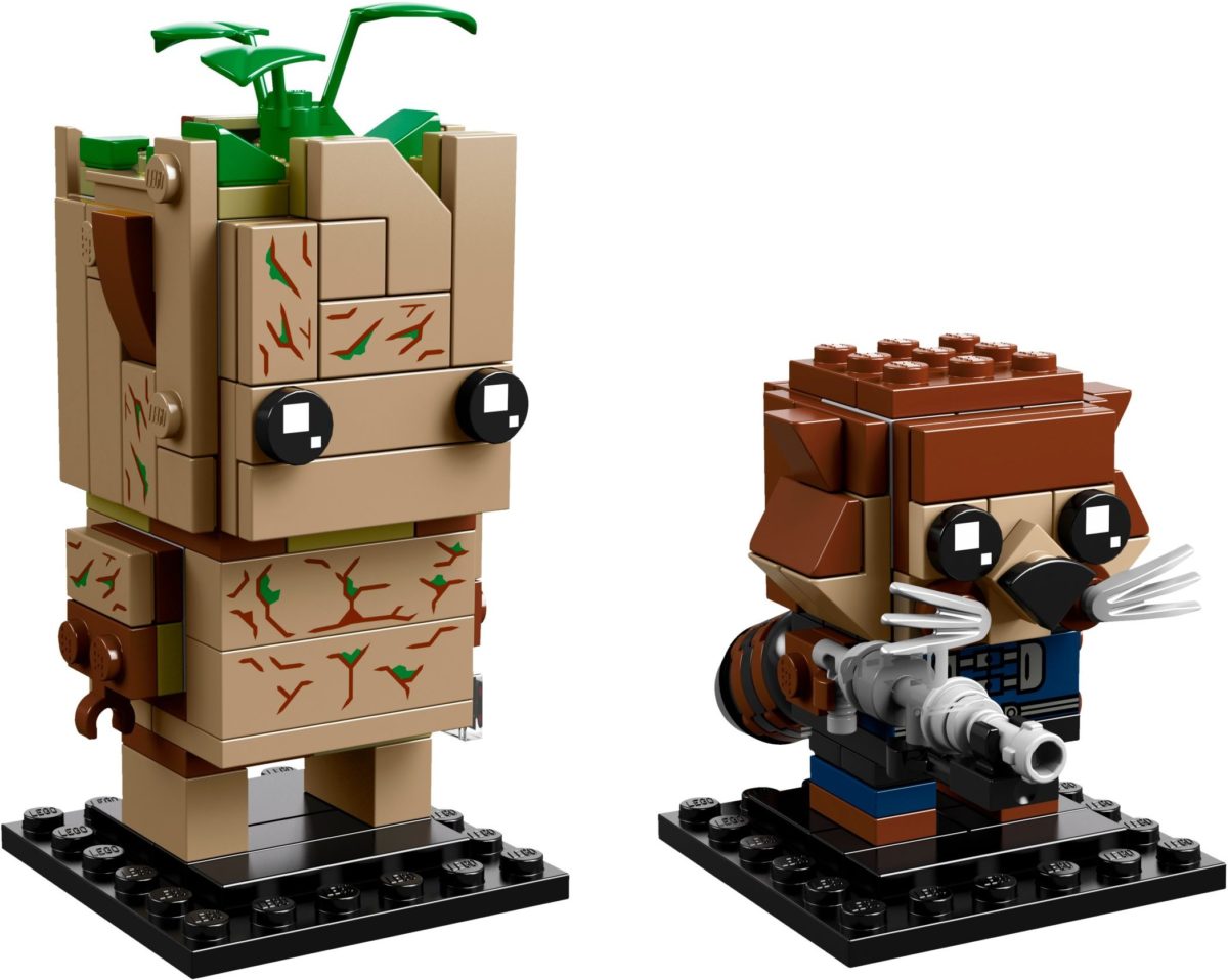 41626 Groot Rocket Brickheadz