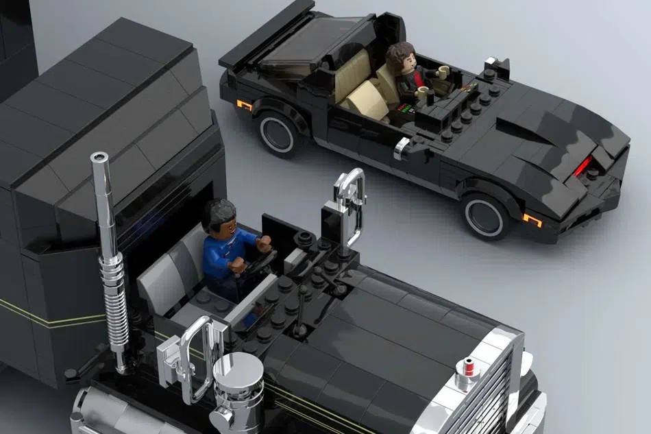 LEGO Ideas Knight Rider project interior 3