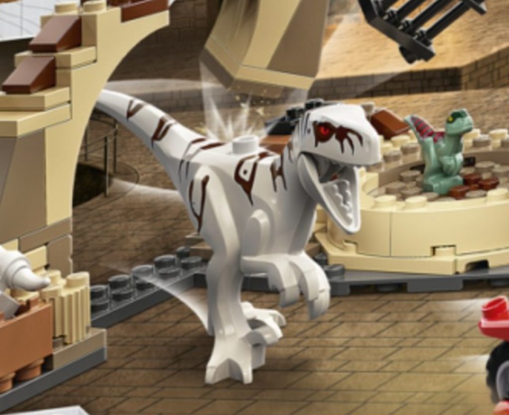76945 LEGO Jurassic World Atrociraptor Dinosaur Bike Chase dinosaur 1 1024x835