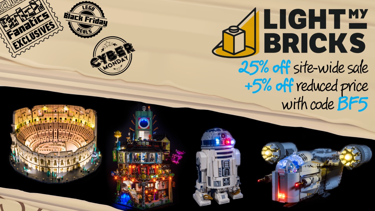 Save on LEGO lighting with Light My Bricks for Cyber Monday