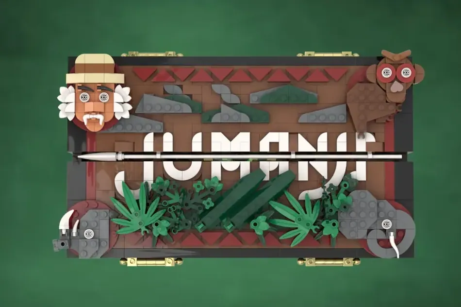 LEGO Ideas Jumanji Game Board 4