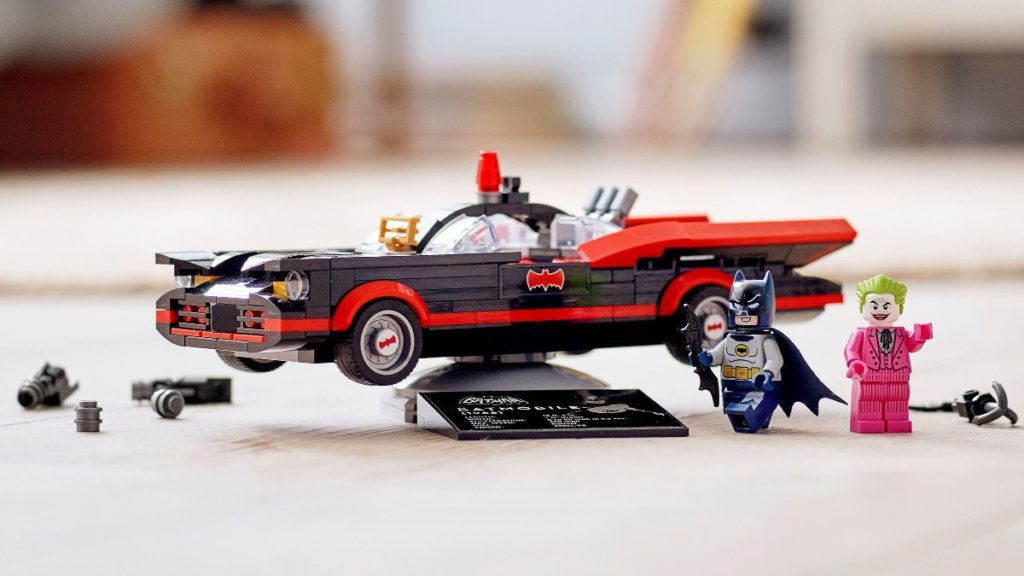 LEGO Batman 76188 Batman Classic TV Series Batmobile lifestyle featured 1024x576
