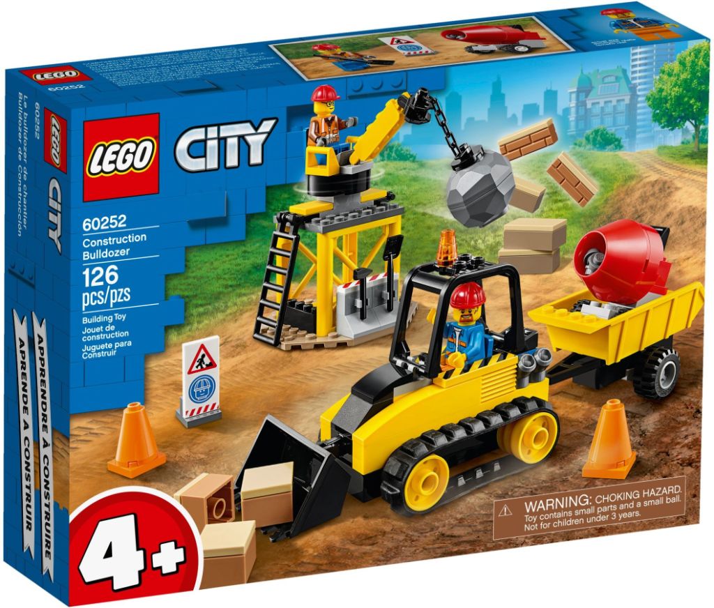 LEGO City 60252 Construction Bulldozer 1