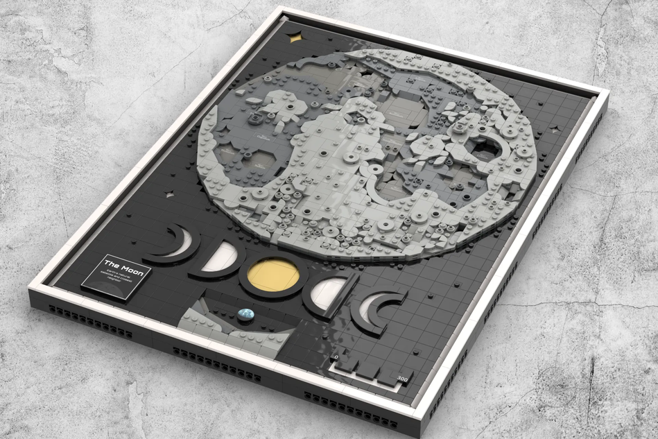 LEGO Ideas The Moon Earths Companion 1