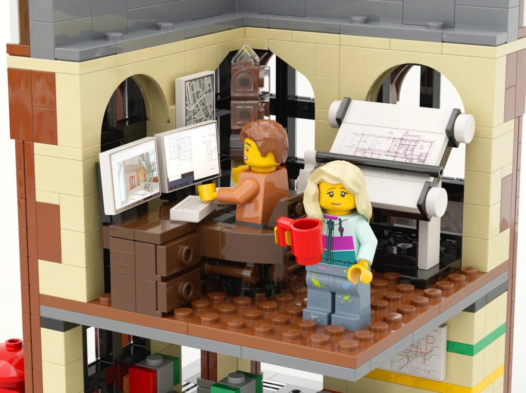 LEGO Ideas Mini City diorama london 3 1024x765