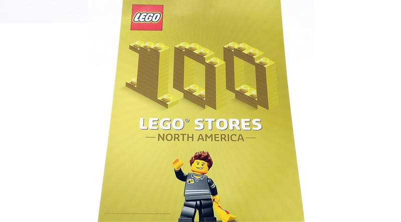 Special Edition LEGO Store minifigure to celebrate 100 North America openings