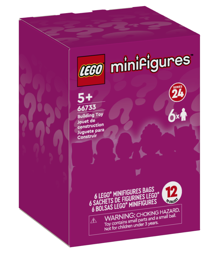 LEGO Collectible Minifigures 66733 Series 24 6 Pack box front