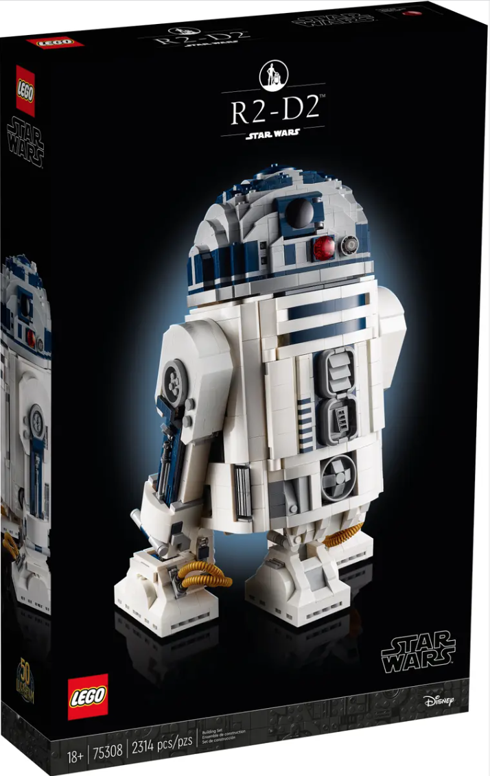 LEGO Star Wars 75308 R2 D2 box front