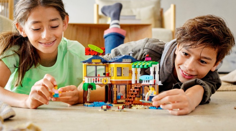 Earn double VIP points on a day to the LEGO beach this month