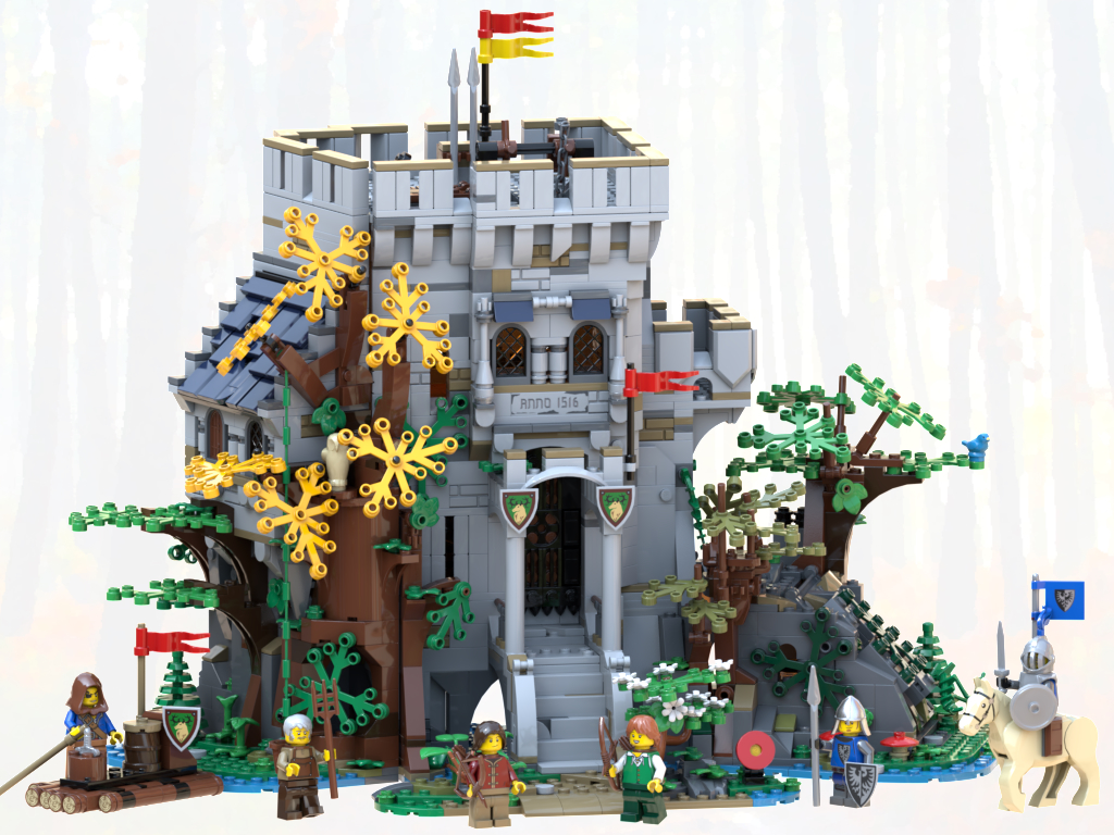 LEGO Ideas BrickLink Designer Program Castle of the Forest changes