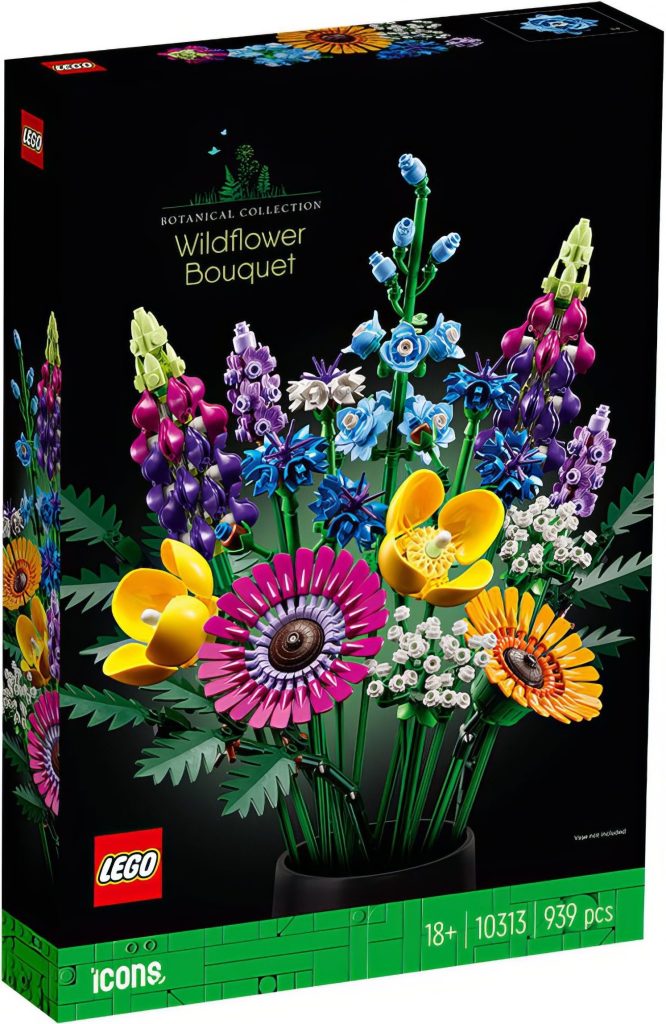 LEGO Botanical Collection 10313 Wildflower Bouquet box front 666x1024