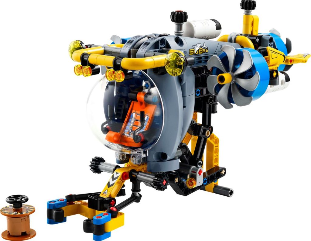 LEGO Technic 42201 Deep Sea Research Submarine 5 1024x793