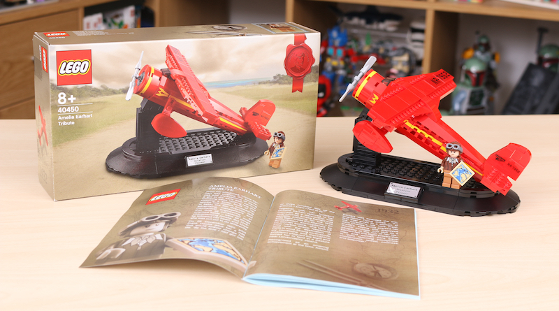 LEGO 40450 Amelia Earhart Tribute GWP review
