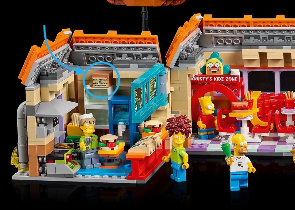 LEGO Krusty Burger references coleslaw 1024x730