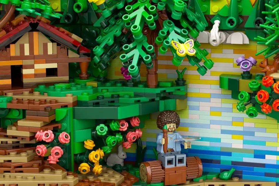 LEGO Ideas Bob Ross The Joy of Painting 3