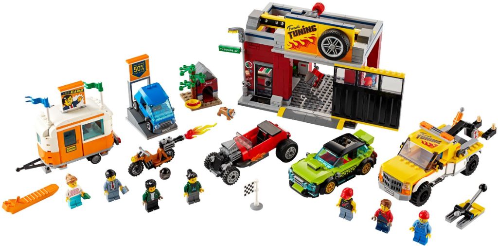 LEGO City 60258 Tuning Workshop 1