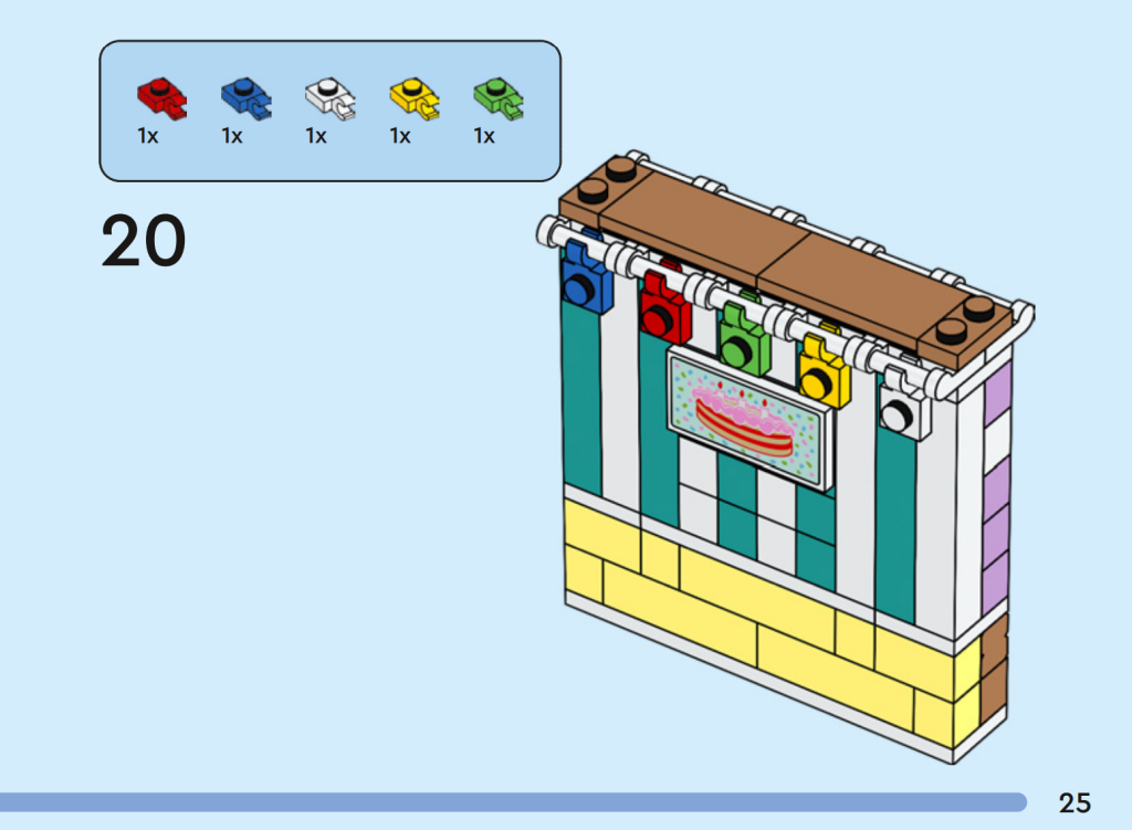lego 40584 Birthday Diorama instructions 2 1024x751