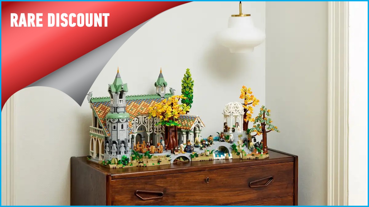 Flash deals: Amazon slashes price on LEGO Icons Lord of the Rings Rivendell