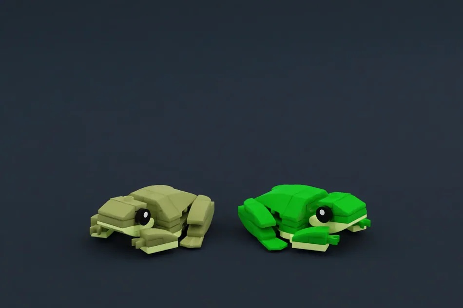 LEGO Ideas Lily Pad Frogs 6