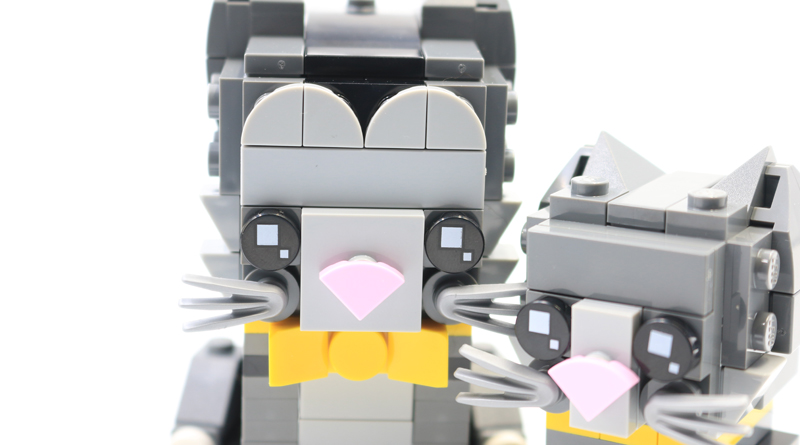 LEGO BrickHeadz 40441 Shorthair Cats review