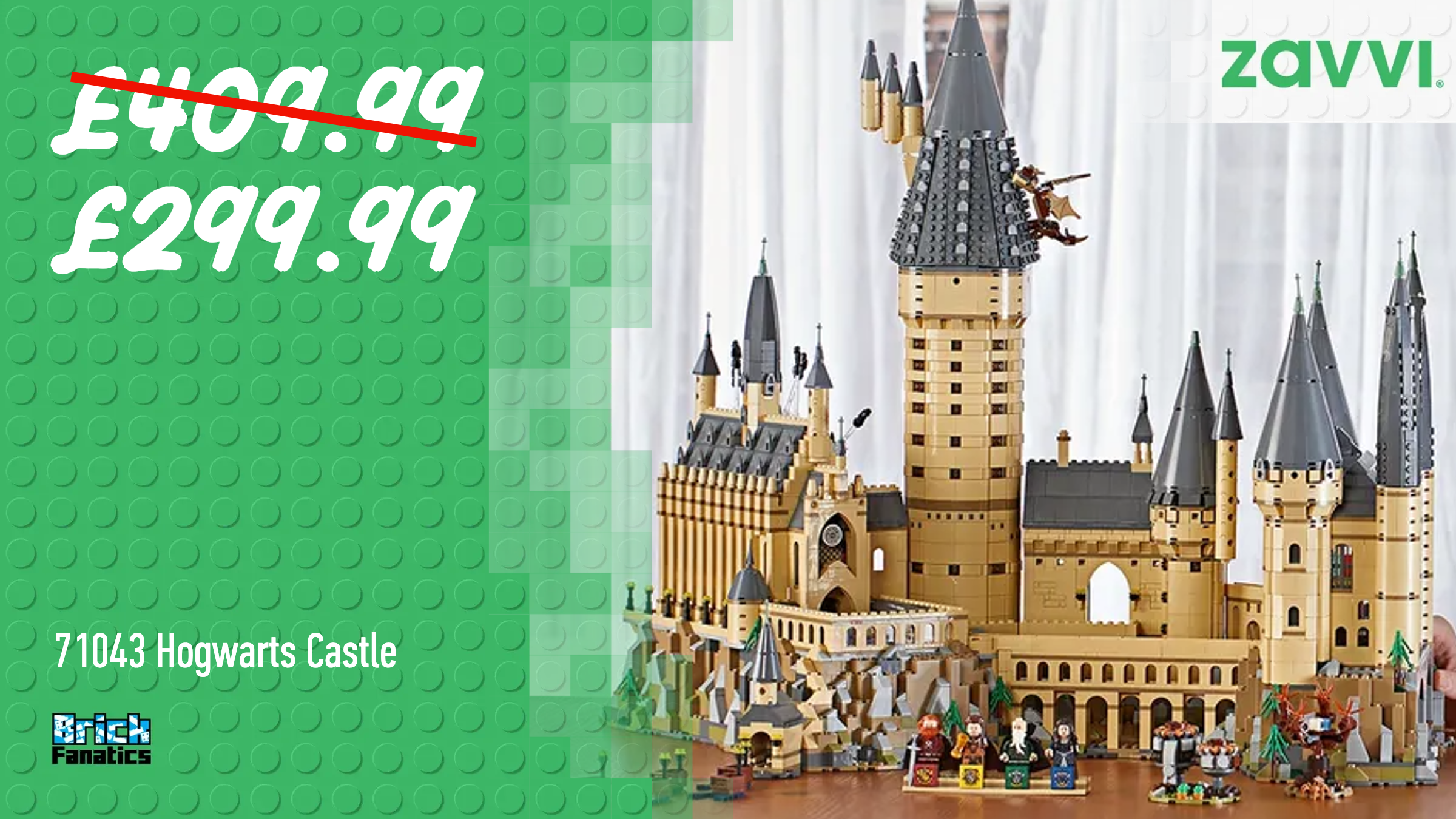 Save more than £100 on the best LEGO Hogwarts Castle