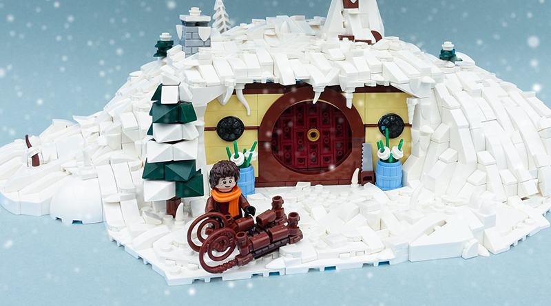 Brick Pic of the Day: Winter in the Shire