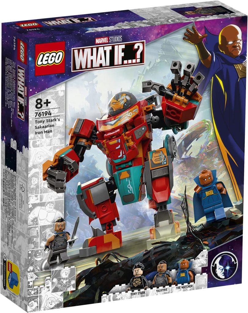 76194 Tony Starks Sakaarian Iron Man Box