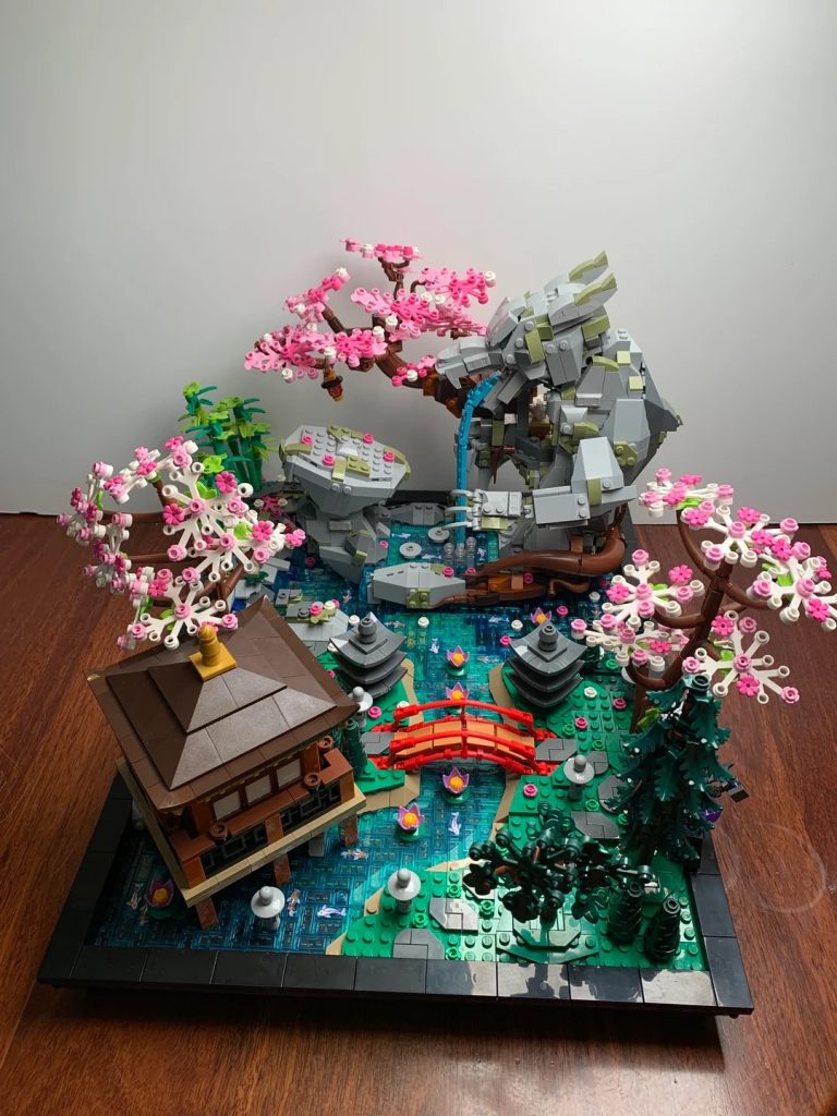 Tranquil Garden and Dragon Stone Shrine 768x1024