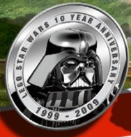lego star wars 10 years logo