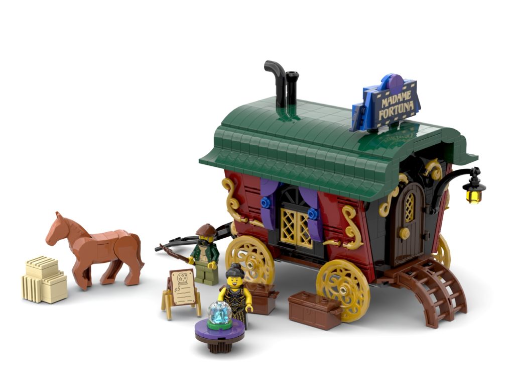 LEGO bricklink designer program series 4 taris120 fortune tellers wagon 1 1024x768