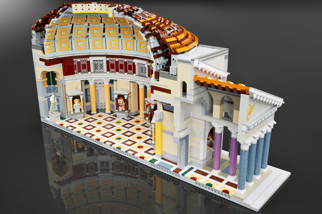 LEGO Ideas Pantheon 124 AD 1 1024x683