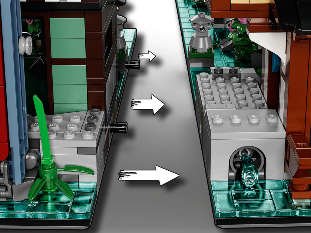 71741 LEGO NINJAGO city gardens attachment