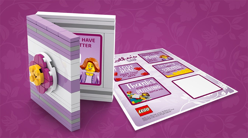 LEGO 5005878 Mother’s Day Card instructions shared