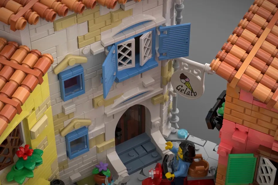 LEGO Ideas The Italian Riviera 5