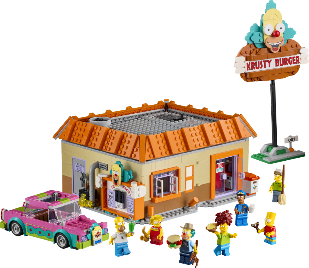 LEGO Icons 10352 The Simpsons Krusty Burger 3 1024x891