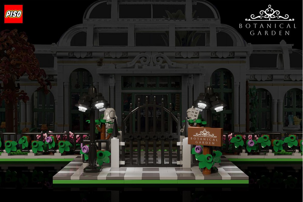 brick piso89 entrance gate custom