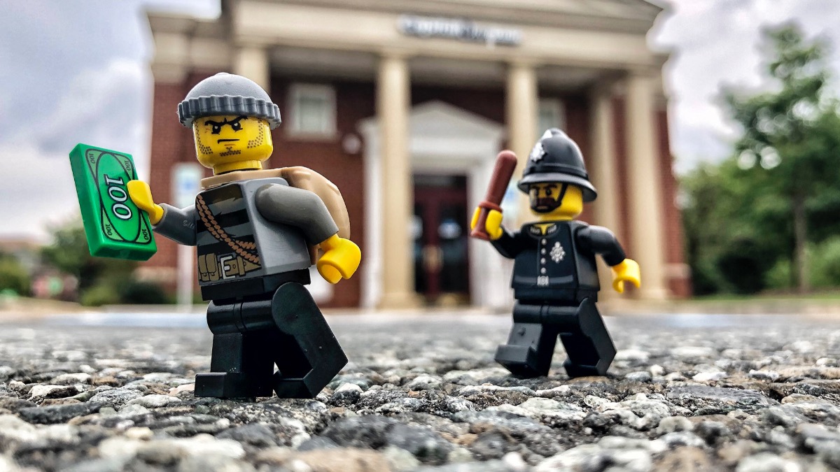 Brick Pic of the Day: On the run