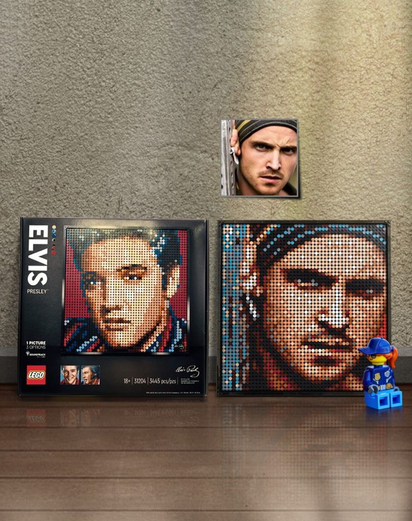 LEGO Art custom Jesse Pinkman 811x1024