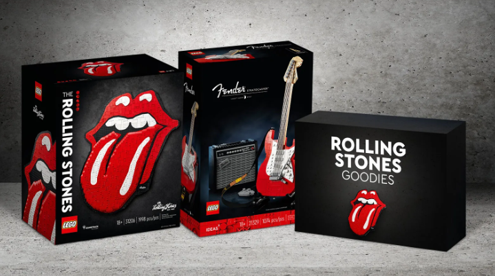 LEGO Ideas rolling stones contest prizes small