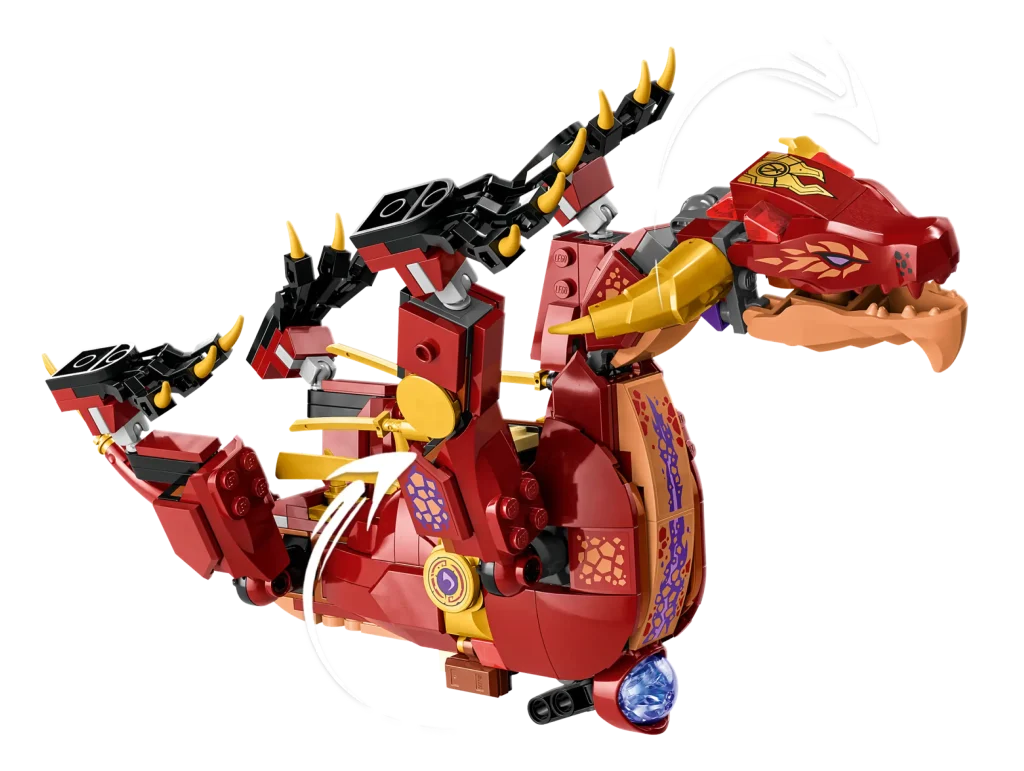 LEGO NINJAGO 71793 Heatwave Transforming Lava Dragon 6 1024x771
