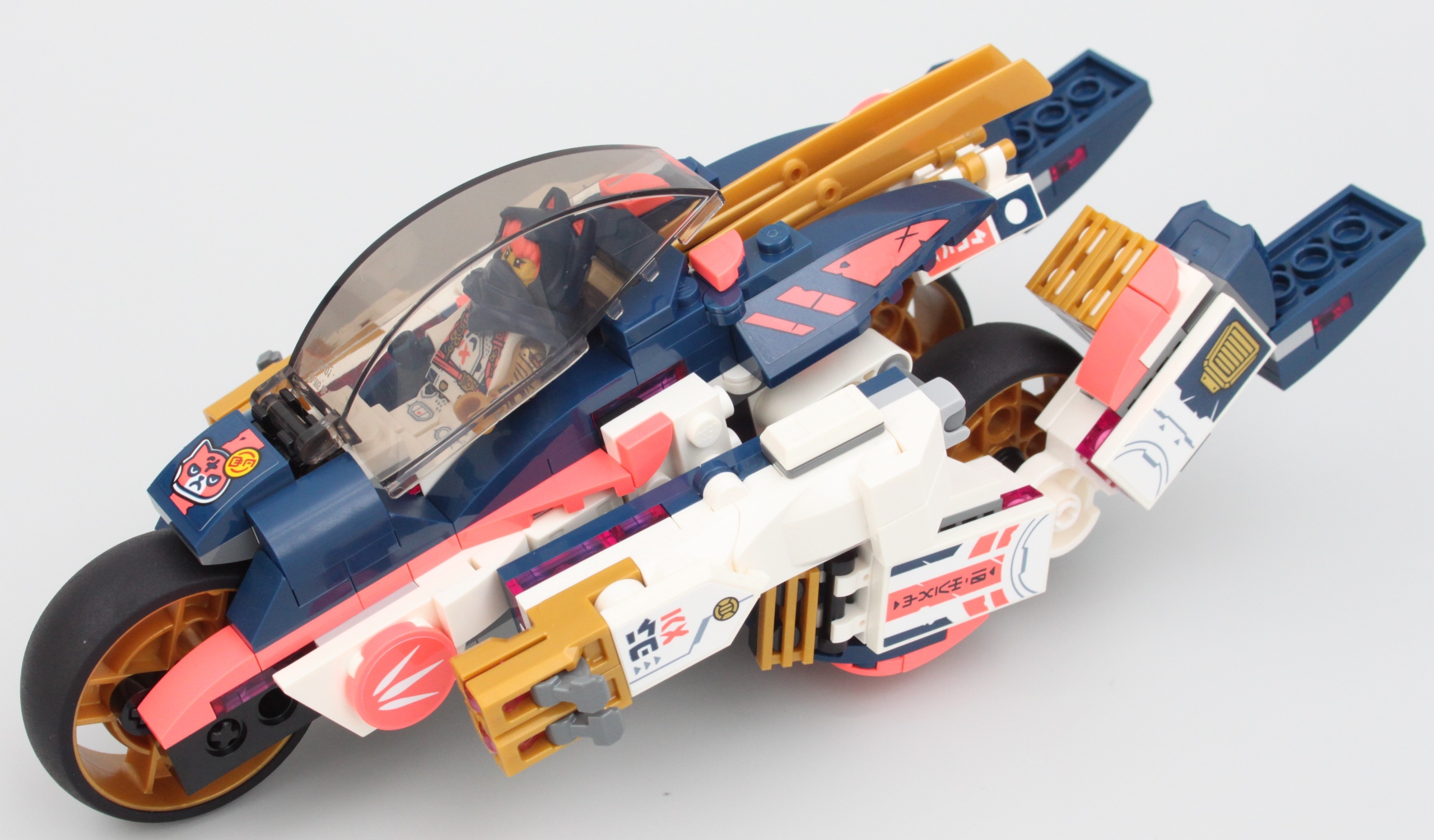 LEGO NINJAGO 71792 Soras Transforming Mech Bike Racer review 6 scaled