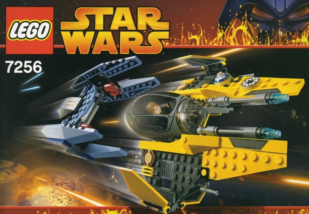 LEGO Star Wars 7526 Jedi Starfighter and Vulture Droid