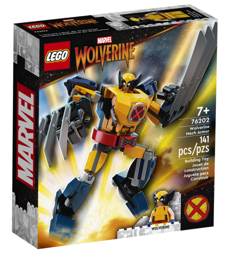 LEOG Marvel 76202 Wolverine Mech Armor box